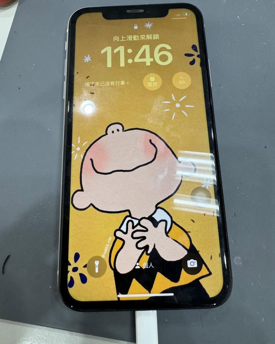 iPhone 11 CPU重做完修後正常開機測試